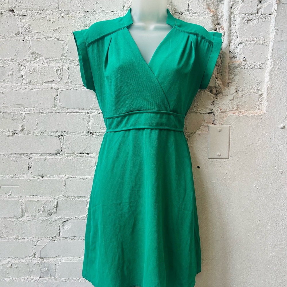 Monteau Vibrant Green Mini Dress